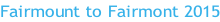 Fairmount to Fairmont 2015